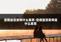 空调直流变频什么意思-空调直流变频是什么意思