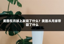 美国在月球上发现了什么？美国从月球带回了什么