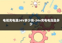 电视充电源24V多少钱-24v充电电压是多少