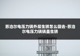 苏泊尔电压力锅外层生锈怎么回去-苏泊尔电压力锅锅盖生锈