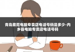 青岛索尼电脑专卖店电话号码是多少-内乡县电脑专卖店电话号码