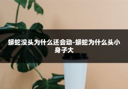 蟒蛇没头为什么还会动-蟒蛇为什么头小身子大