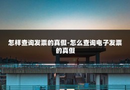 怎样查询发票的真假-怎么查询电子发票的真假