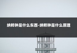 纳粹钟是什么东西-纳粹钟是什么原理