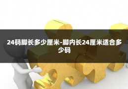 24码脚长多少厘米-脚内长24厘米适合多少码