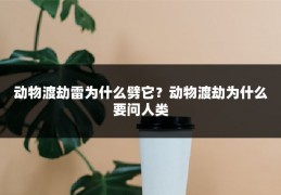 动物渡劫雷为什么劈它？动物渡劫为什么要问人类