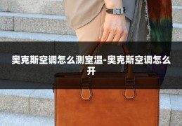奥克斯空调怎么测室温-奥克斯空调怎么开