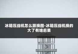 冰箱压缩机怎么跟换图-冰箱压缩机换的大了有啥后果