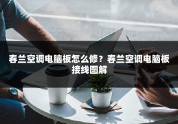 春兰空调电脑板怎么修?春兰空调电脑板接线图解