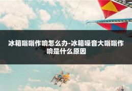 冰箱嗡嗡作响怎么办-冰箱噪音大嗡嗡作响是什么原因