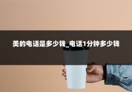 美的电话是多少钱_电话1分钟多少钱