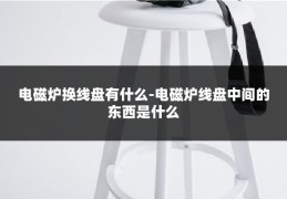 电磁炉换线盘有什么-电磁炉线盘中间的东西是什么