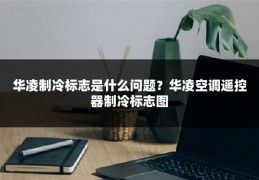 华凌制冷标志是什么问题?华凌空调遥控器制冷标志图
