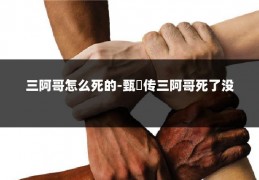 三阿哥怎么死的-甄嬛传三阿哥死了没