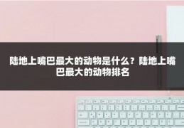 陆地上嘴巴最大的动物是什么？陆地上嘴巴最大的动物排名