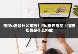 电视u盘是什么东西？用u盘在电视上播放视频是什么格式