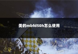 美的mbfd50h怎么使用