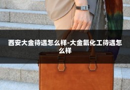 西安大金待遇怎么样-大金氟化工待遇怎么样