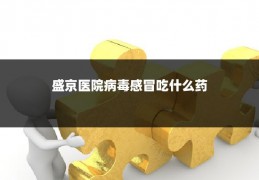 盛京医院病毒感冒吃什么药