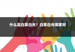 什么是白菜白光?白菜白光哪家好