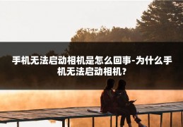 手机无法启动相机是怎么回事-为什么手机无法启动相机？