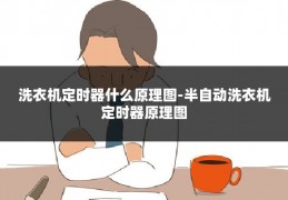 洗衣机定时器什么原理图-半自动洗衣机定时器原理图