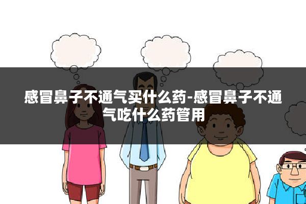 感冒鼻子不通气买什么药-感冒鼻子不通气吃什么药管用
