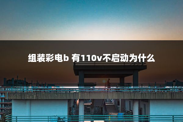 组装彩电b 有110v不启动为什么
