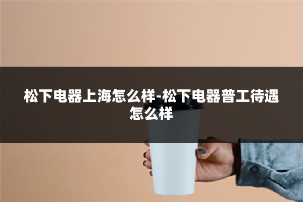 松下电器上海怎么样-松下电器普工待遇怎么样