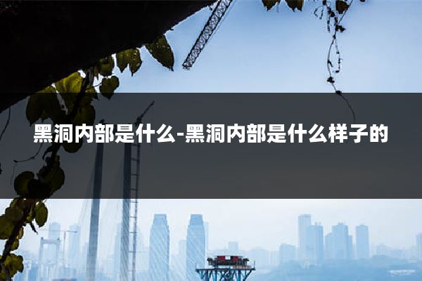 黑洞内部是什么-黑洞内部是什么样子的