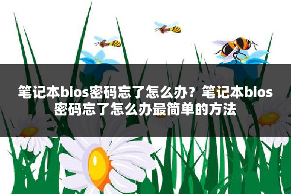笔记本bios密码忘了怎么办?笔记本bios密码忘了怎么办最简单的方法
