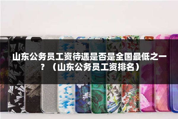 山东公务员工资待遇是否是全国最低之一？（山东公务员工资排名）