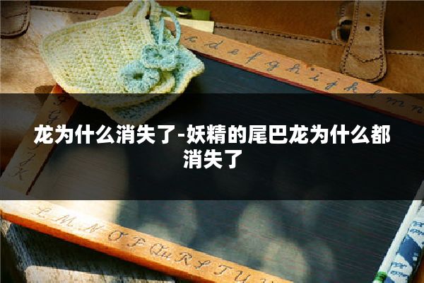 龙为什么消失了-妖精的尾巴龙为什么都消失了