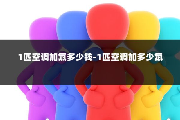 1匹空调加氟多少钱-1匹空调加多少氟