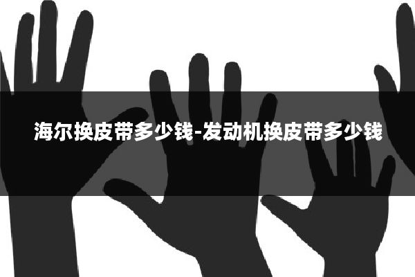 海尔换皮带多少钱-发动机换皮带多少钱