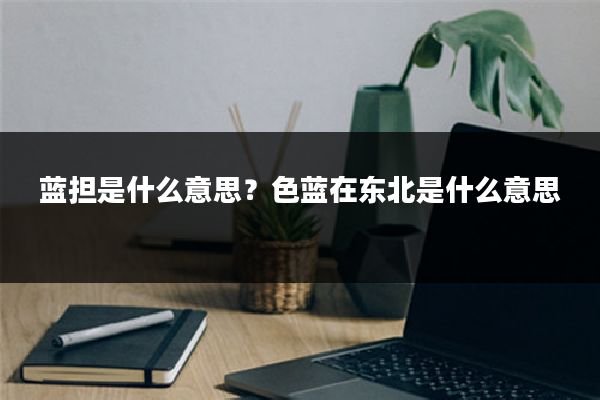 蓝担是什么意思？色蓝在东北是什么意思