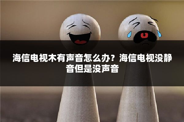海信电视木有声音怎么办?海信电视没静音但是没声音
