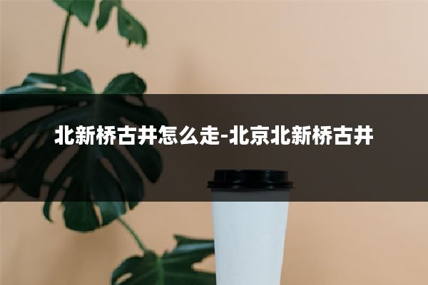 北新桥古井怎么走-北京北新桥古井