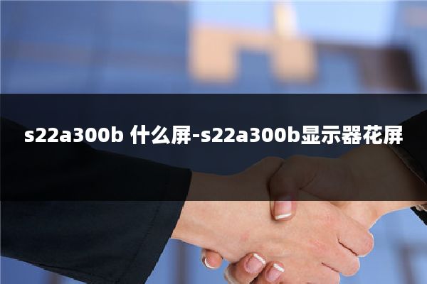 s22a300b 什么屏-s22a300b显示器花屏