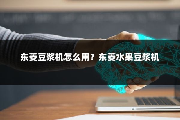 东菱豆浆机怎么用?东菱水果豆浆机