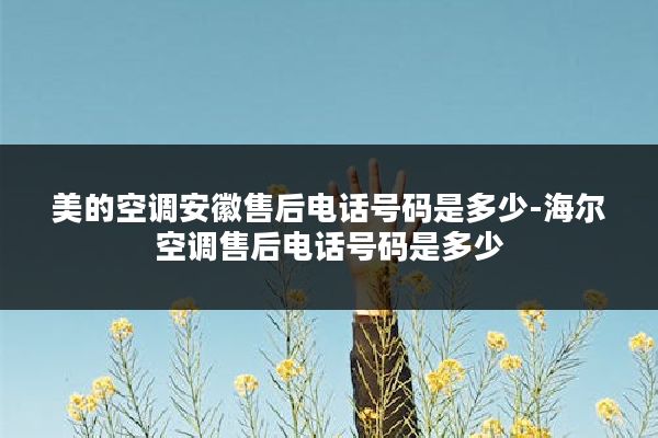 美的空调安徽售后电话号码是多少-海尔空调售后电话号码是多少