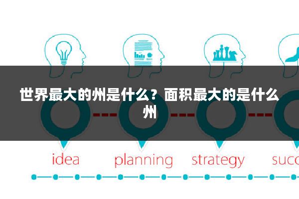 世界最大的州是什么？面积最大的是什么州