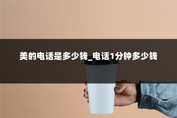 美的电话是多少钱_电话1分钟多少钱