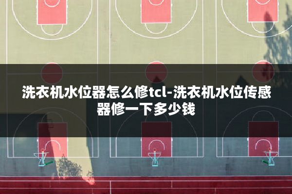 洗衣机水位器怎么修tcl-洗衣机水位传感器修一下多少钱