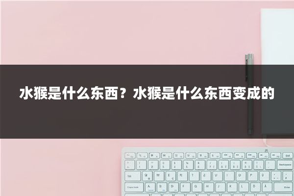 水猴是什么东西？水猴是什么东西变成的