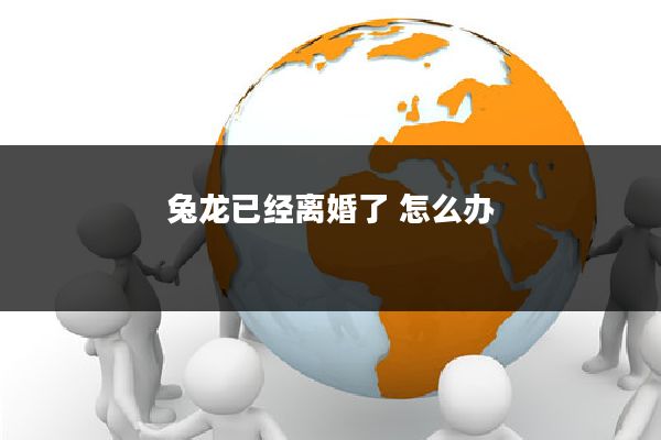 兔龙已经离婚了 怎么办