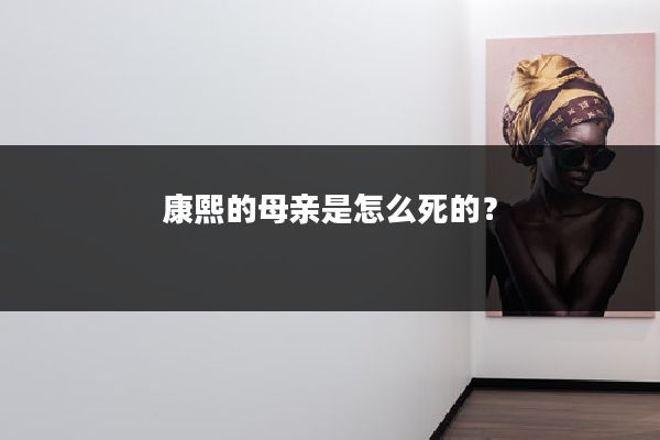 康熙的母亲是怎么死的?