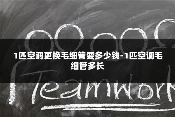 1匹空调更换毛细管要多少钱-1匹空调毛细管多长