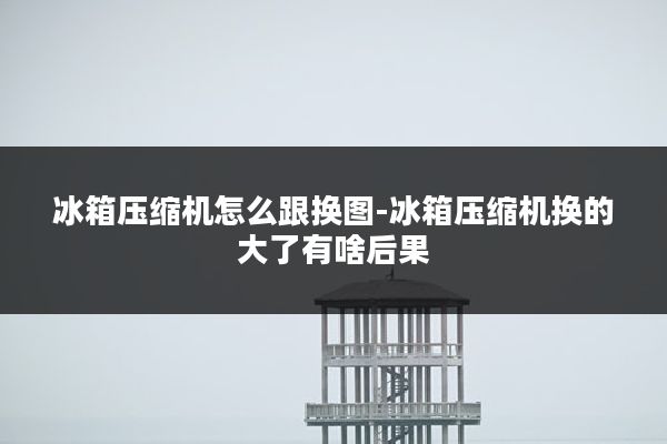 冰箱压缩机怎么跟换图-冰箱压缩机换的大了有啥后果