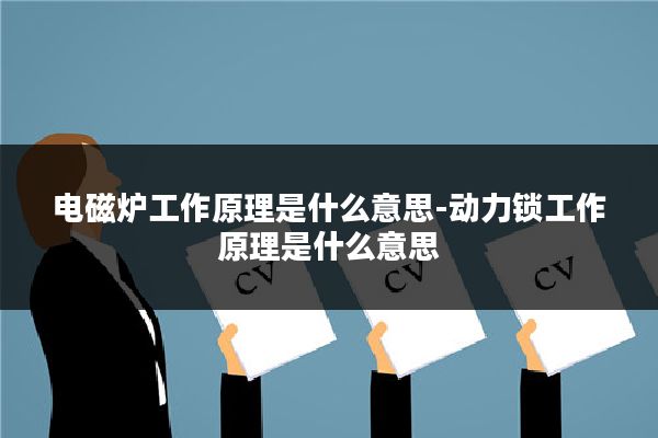 电磁炉工作原理是什么意思-动力锁工作原理是什么意思